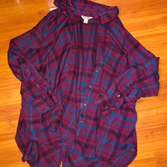 🚫🚫sold🚫🚫Lucky brand flannel - Picture 5 of 6